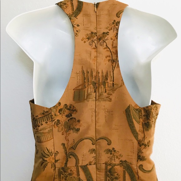 NOVECENTO Laura Stearn Cruciano CHINOISERIE DRESS - Picture 2 of 16
